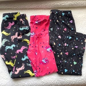 🦄 Toddler Girls Leggings Bundle (3) 🦄